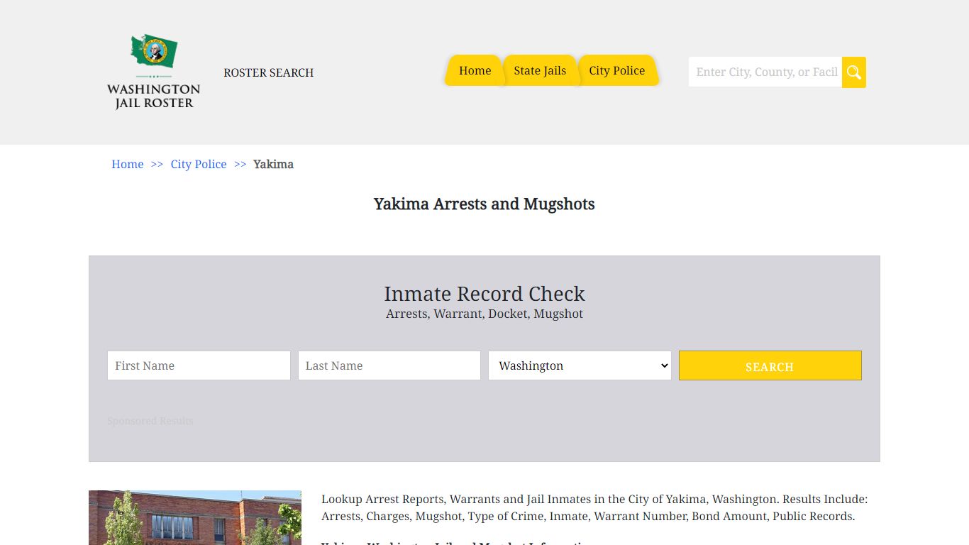 Yakima Arrests and Mugshots | Jail Roster Search